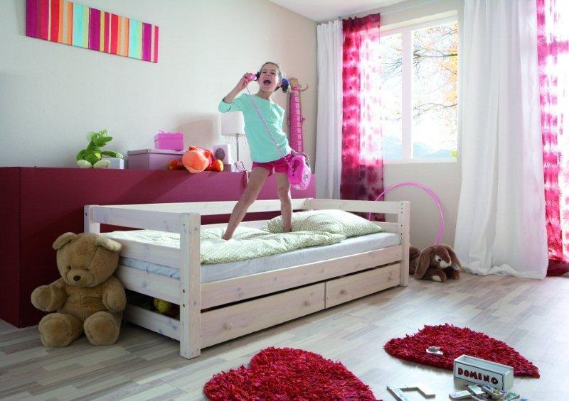 Infans Bedbank met 2 Speelgoedlades