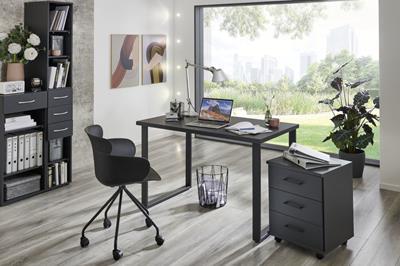 Home Desk compact antraciet bureau 120cm