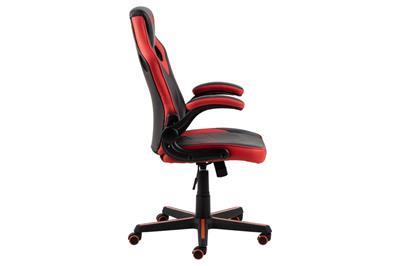 Astronaut Gaming Chair Rood zijaanzicht