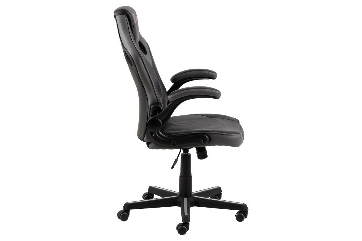 Astronaut Gaming Chair Zwart zijaanzicht